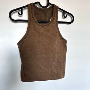 Lululemon Ebb to Street Cropped Racerback Tank Top Light Support, B/C Cup